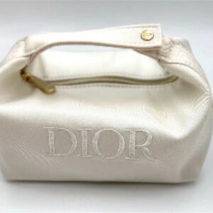 Dior White Satin Women's Bag